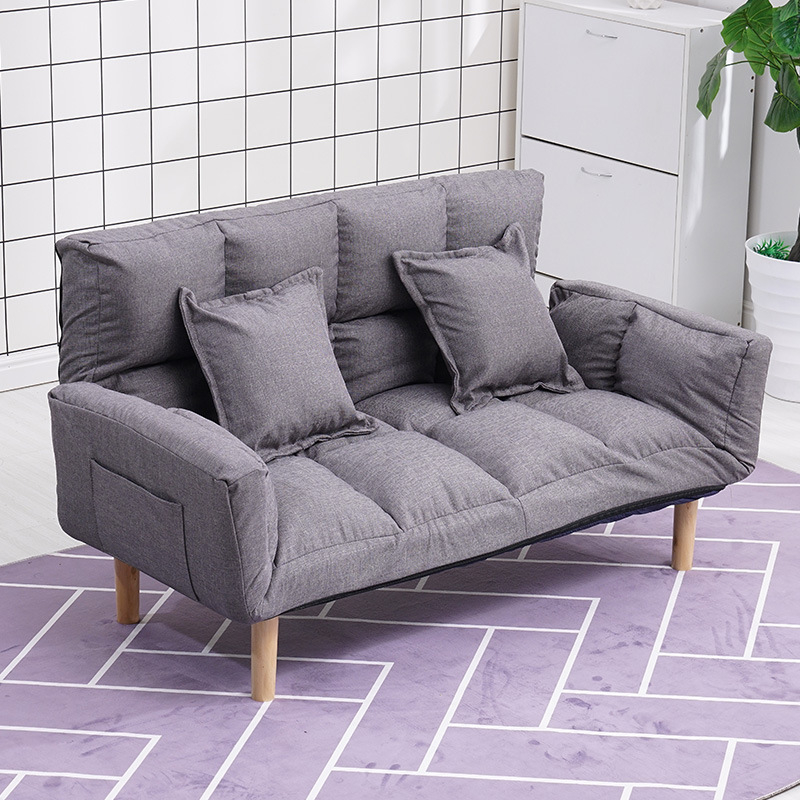 【READY STOCK】Nordic Sofa Bed 2Seater Durable Foldable Canvas Sofa