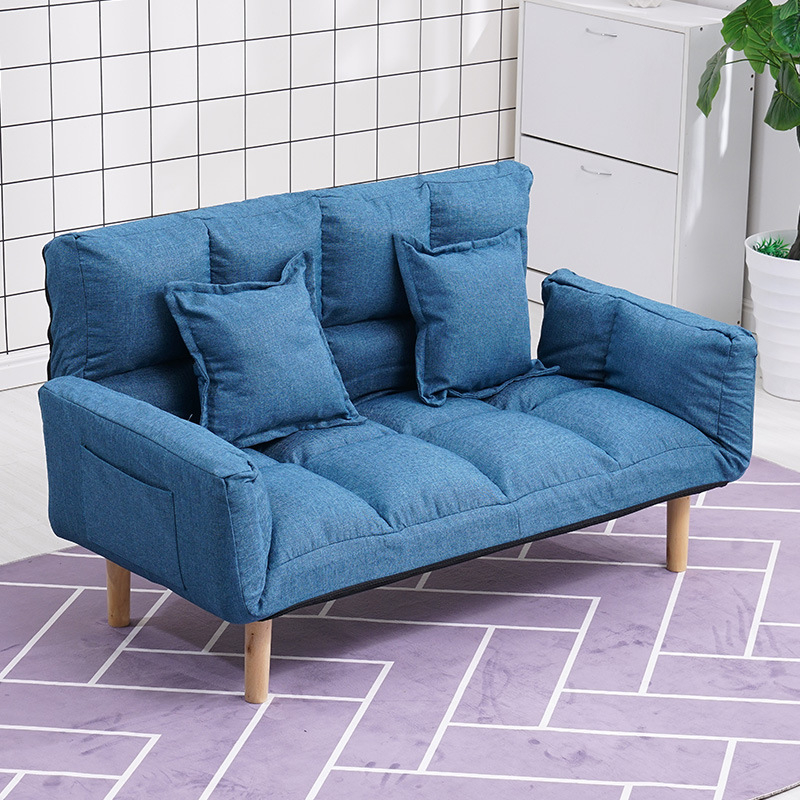 【READY STOCK】Nordic Sofa Bed 2Seater Durable Foldable Canvas Sofa