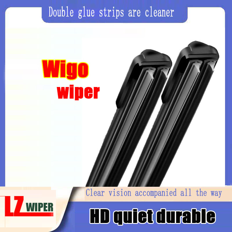 Toyota Wigo Wiper Blade Set (Front/Rear) for All Year Model Vigo Car ...