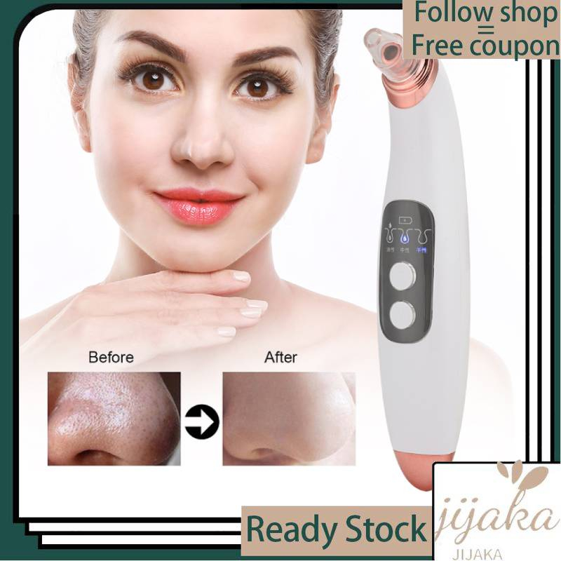 Jijaka 6 in 1 Electric Pore Cleanser Remove Blackheads Pimples ...