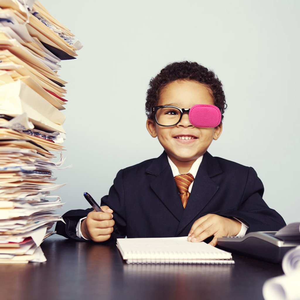 6PCS glasses for amblyopia eye mask, treatment of lazy eye and