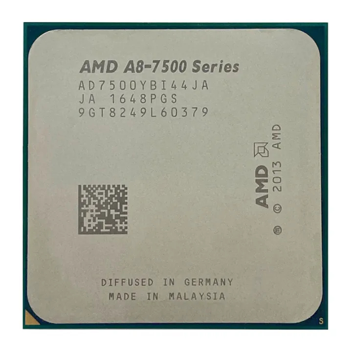 AMD A8-Series A8-7500 A8 7500 AD7500YBI44JA Quad Core 3.0GHZ Socket FM2 ...