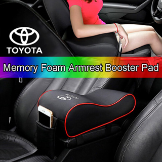 Car Armrest Box Booster Cushion Height Pad Universal Leather