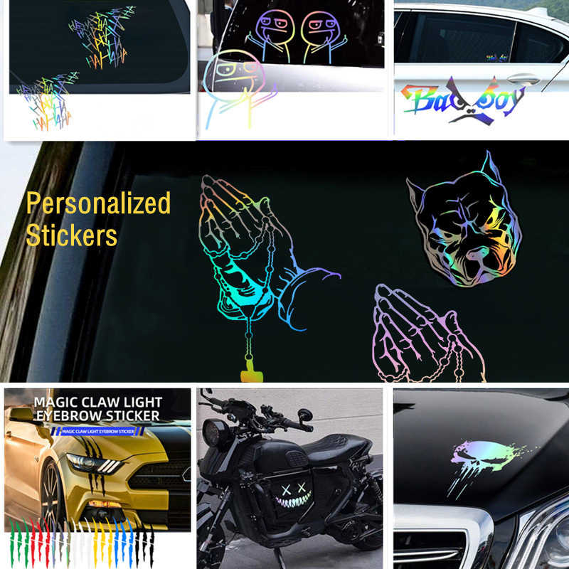 Car Sticker Decorative Glass Decal Motorcycle Decoration Personality ...