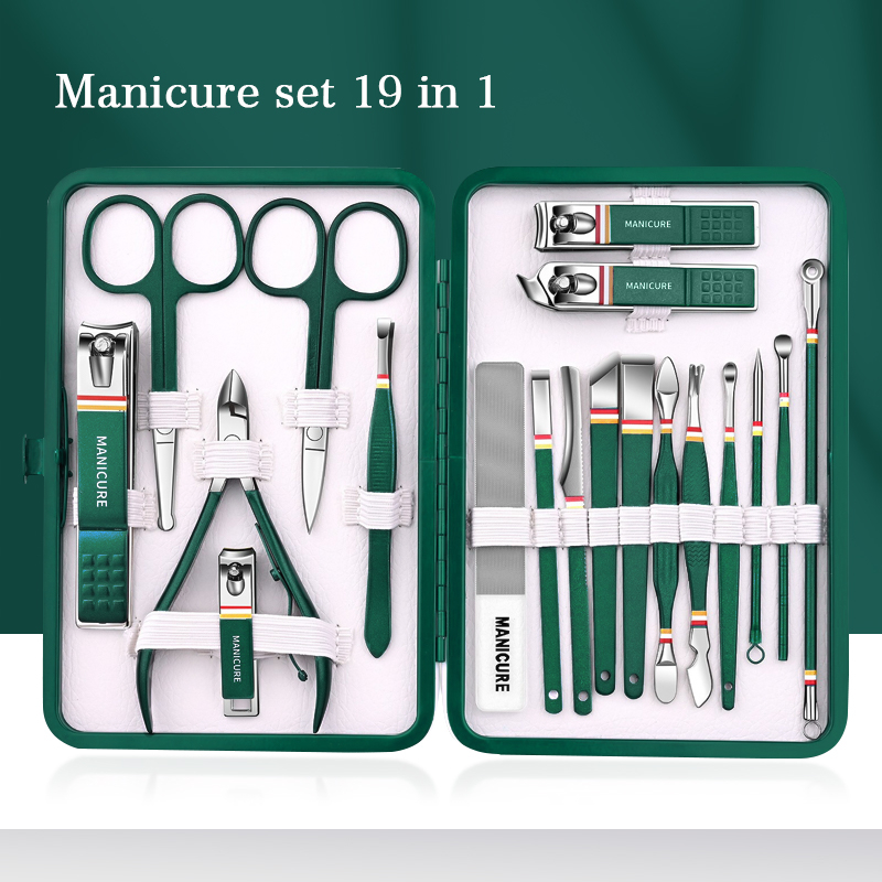 BORN PRETTY Nail Cutter Set Stainless Steel Nail Clippers Set Manicure ...