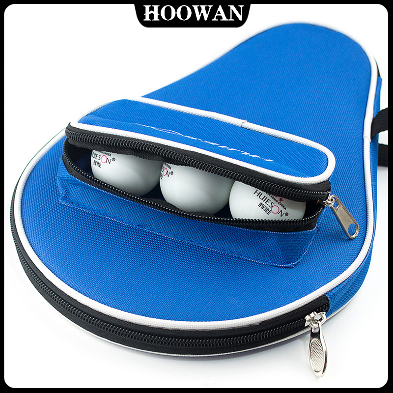 Professional Oxford Table Tennis Racket Case Bag With Outer Zipper For ...