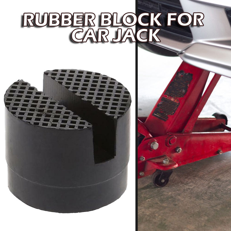 Rubber Block Hydraulic Ramp Jacking Pads Trolley Jack Adapter Lifting ...