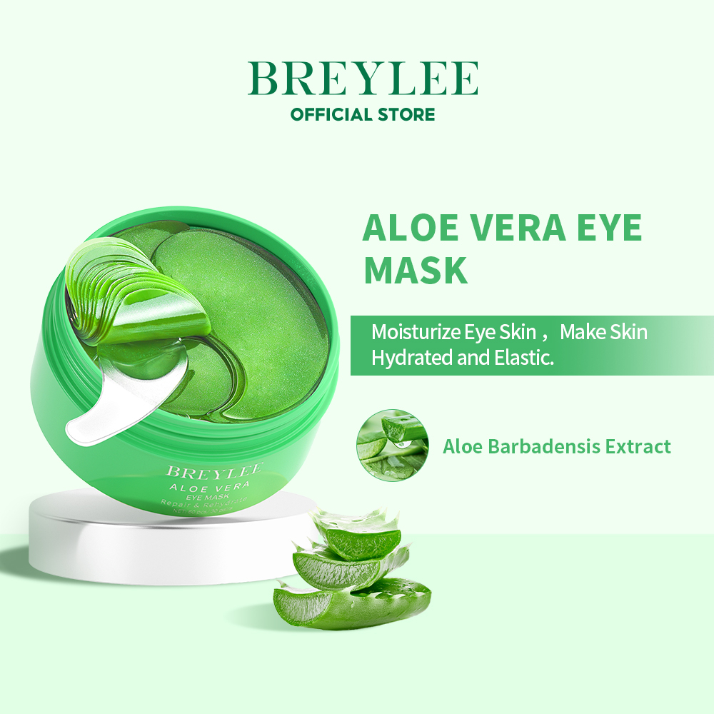 BREYLEE Aloe Vera Eye Mask Series Repair Eye Skin Moisturizing Remove