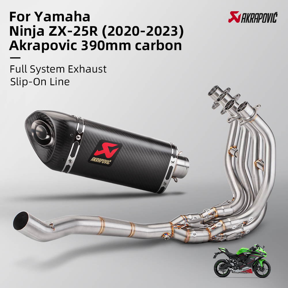 kawasaki zx6r akrapovic exhaust