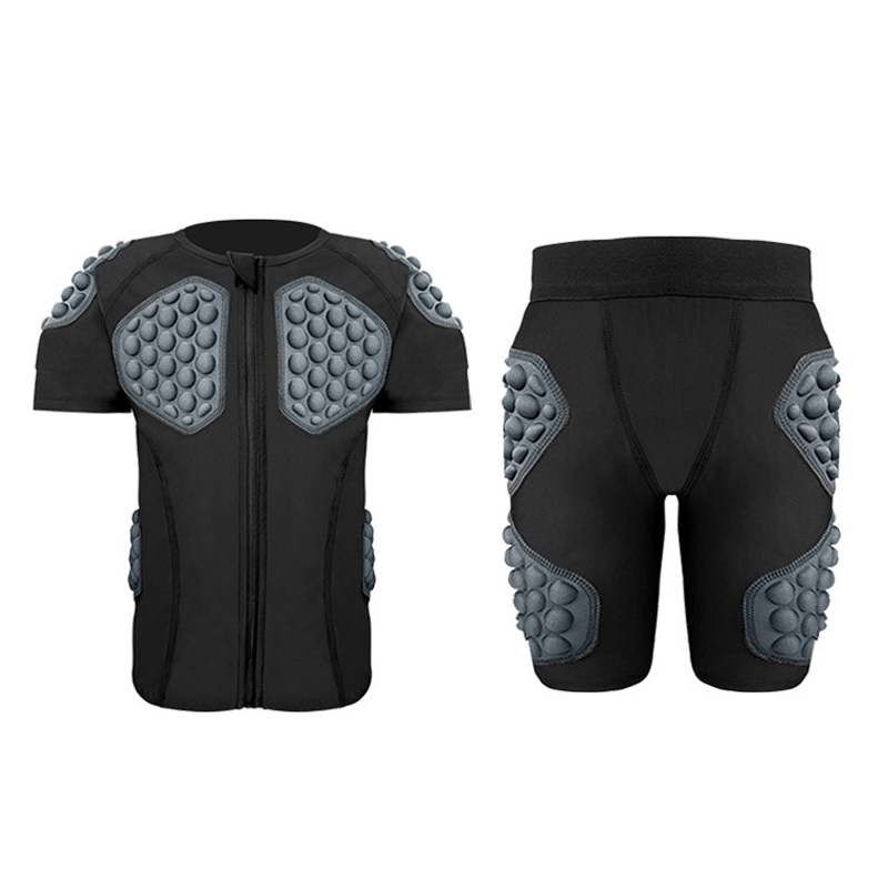 Children s Anti collision Clothing Armor Full Set Football Anti collision Sports Protective Equipment Roller Skating Basketball fFotball Tight and Quick Drying Training Clothes Shopee Philippines