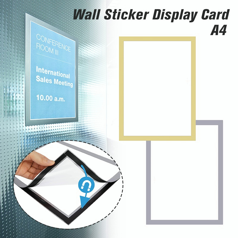 Multiple A4 Display Board A5 A6 Display Sticker Instant Display Cards
