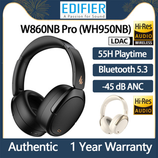 Edifier Wireless Bluetooth Headphones WH950NB BT 5.3 Foldable Stereo  Over-Ear Headset with Mic Hi-Res