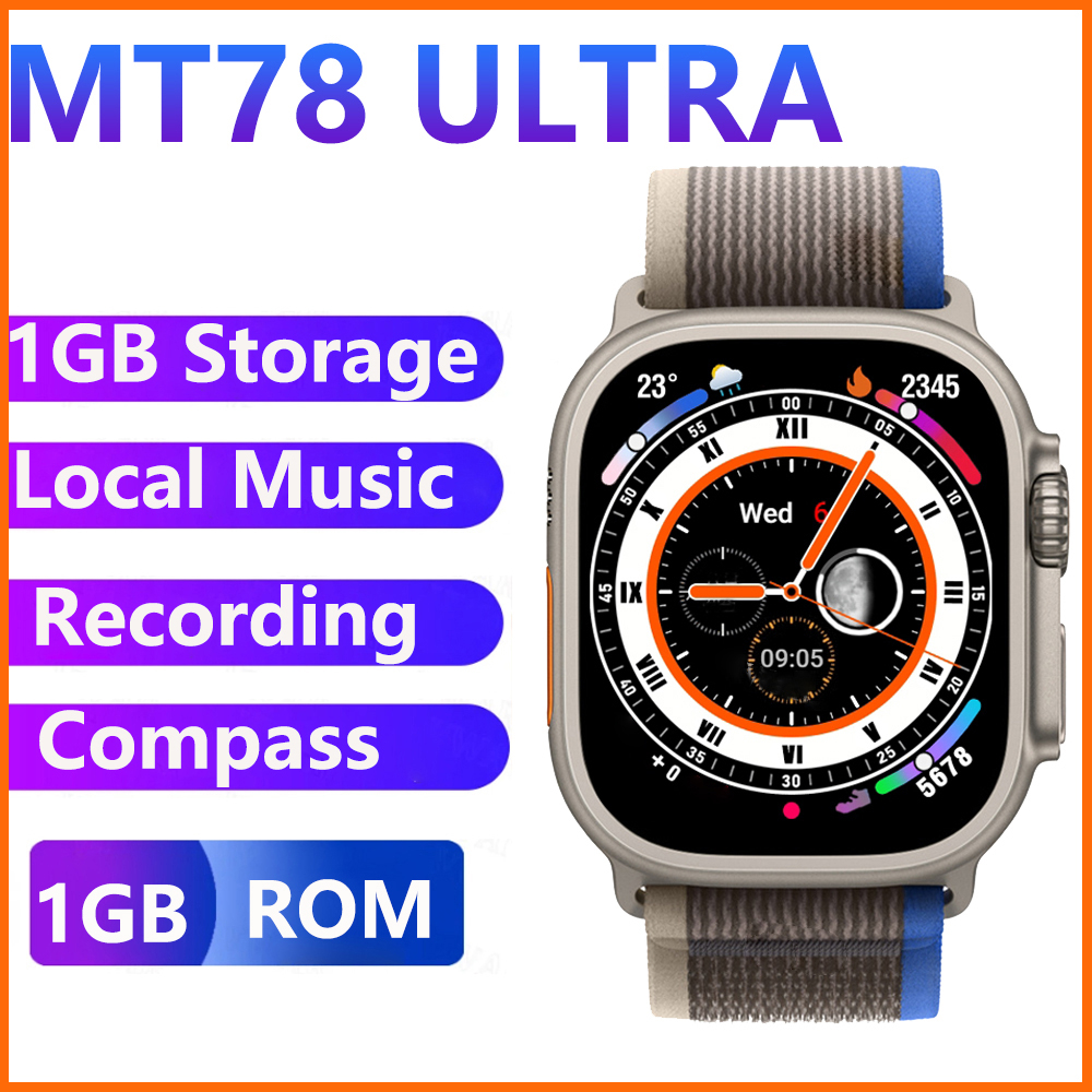 Gb Rom Storage Music Original Mt Ultra Ultra Smart Watch Series