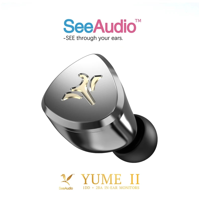 SeeAudio YUME II Yume2 1DD 2BA Hybrid Unit HIFI Earphone DJ Music ...