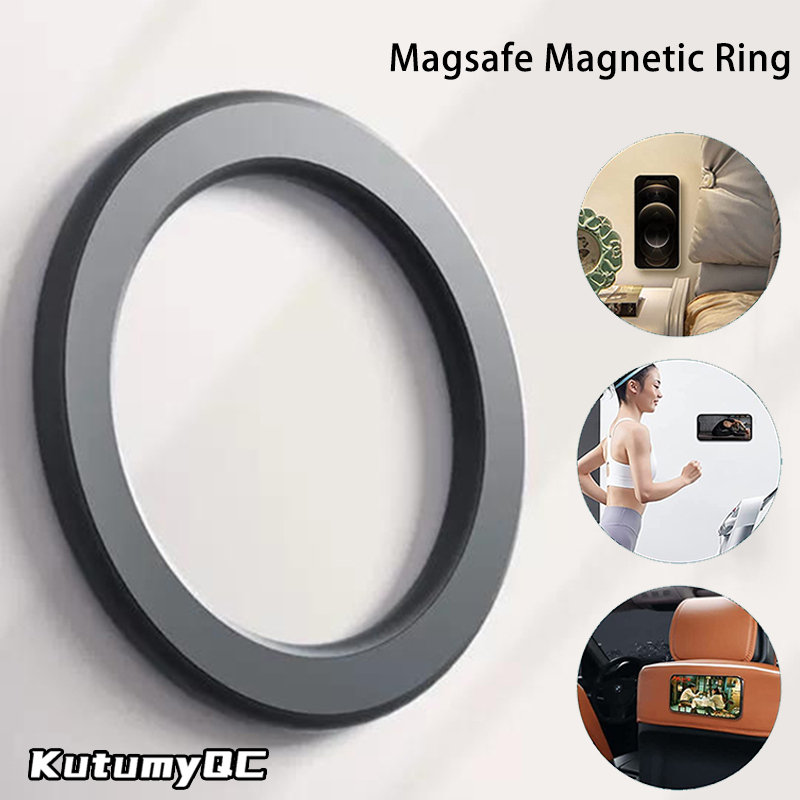 Magnetic Ring Holder For I-Phone 14 13 12 Magnet Wall Mobile Phone Holder  Magnetic Car Phone Stand