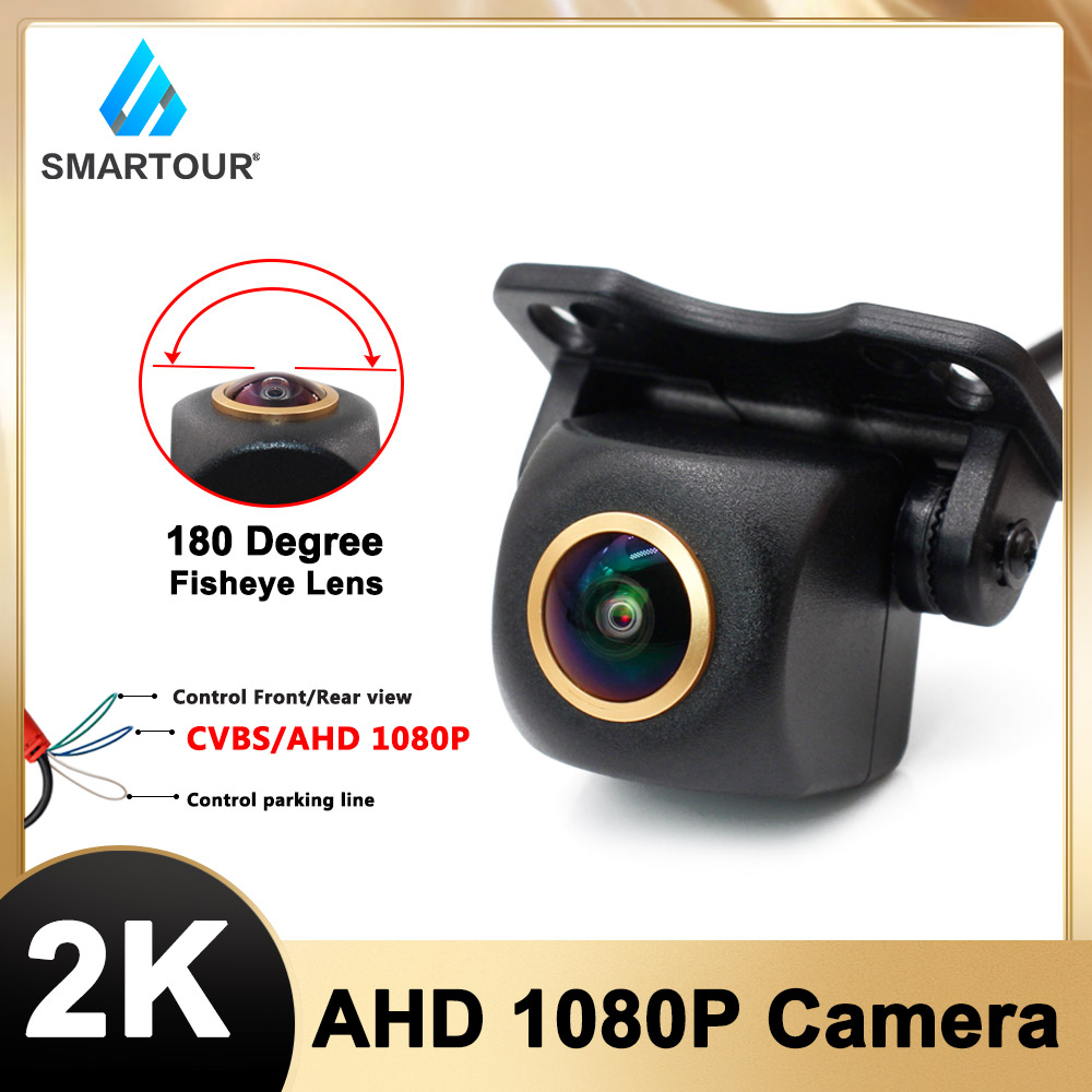 Smartour 2K AHD 1080P Reverse Car Rear View Camera Universal Backup