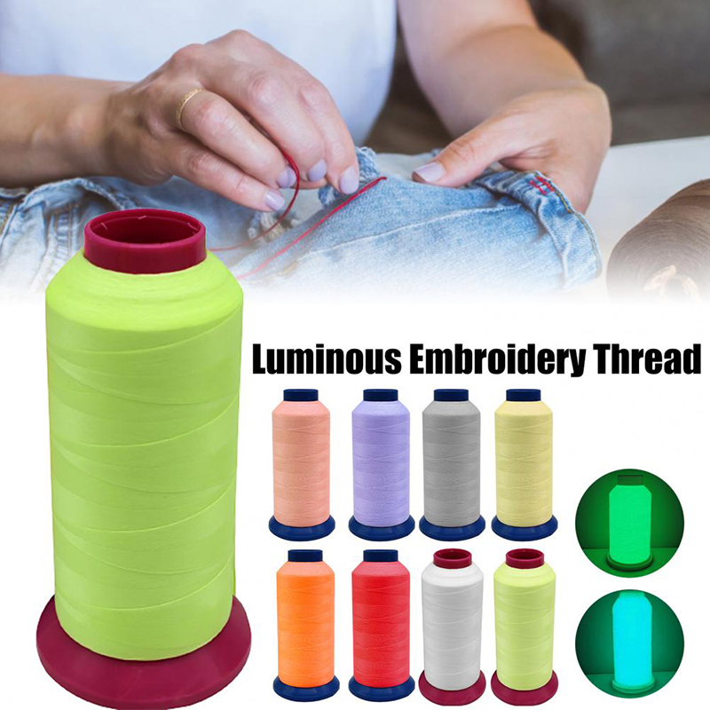 150D/2 Sewing Thread Luminous Embroidery Thread | Shopee Philippines