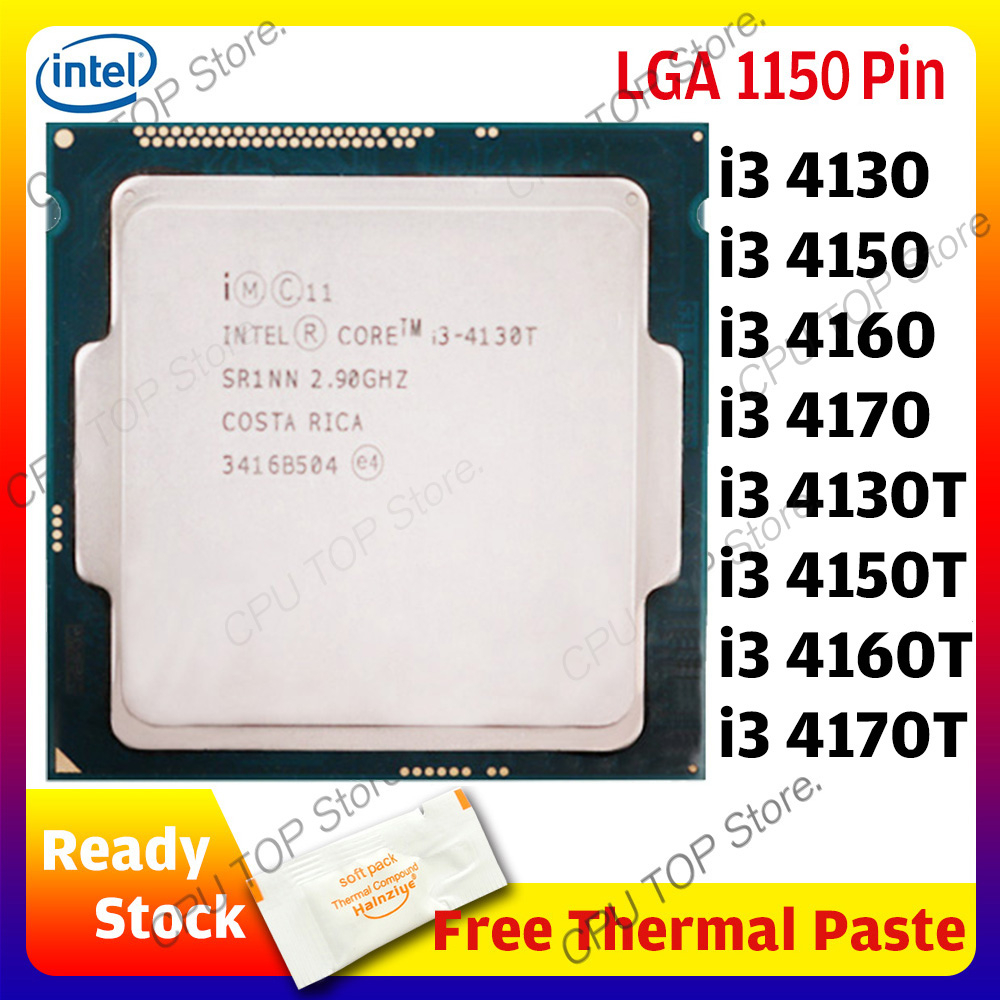 ⚡️Intel Core i3 4130 4150 4160 4170 i3 4130T 4150T 4160T 4170T