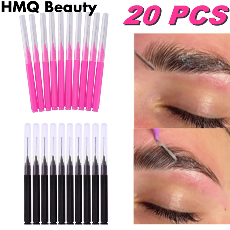 For Brow Lift Shaped Brow Lifting Brushes Plastic Mini Brow Lift Brush
