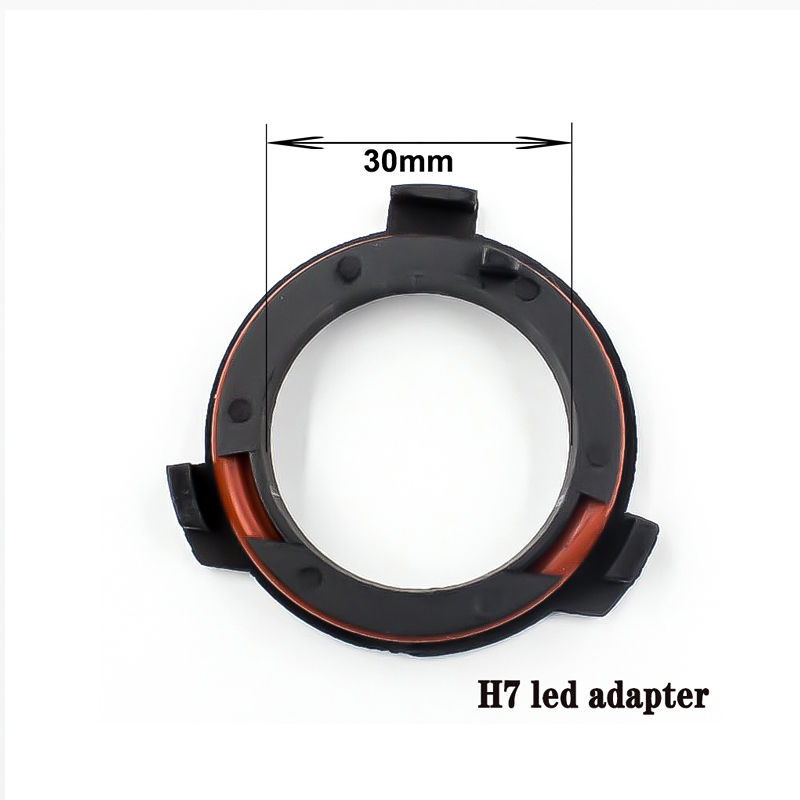 2pcs h7 car led headlights for VW Saveiro H7 LED Bulb Holder clip H7