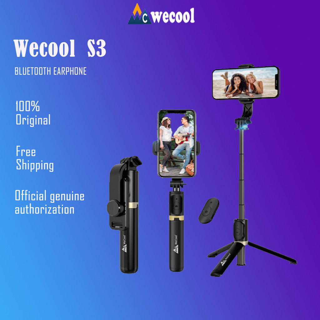 Wecool S3 Wireless Bluetooth Selfie Stick With Detachable Wireless ...