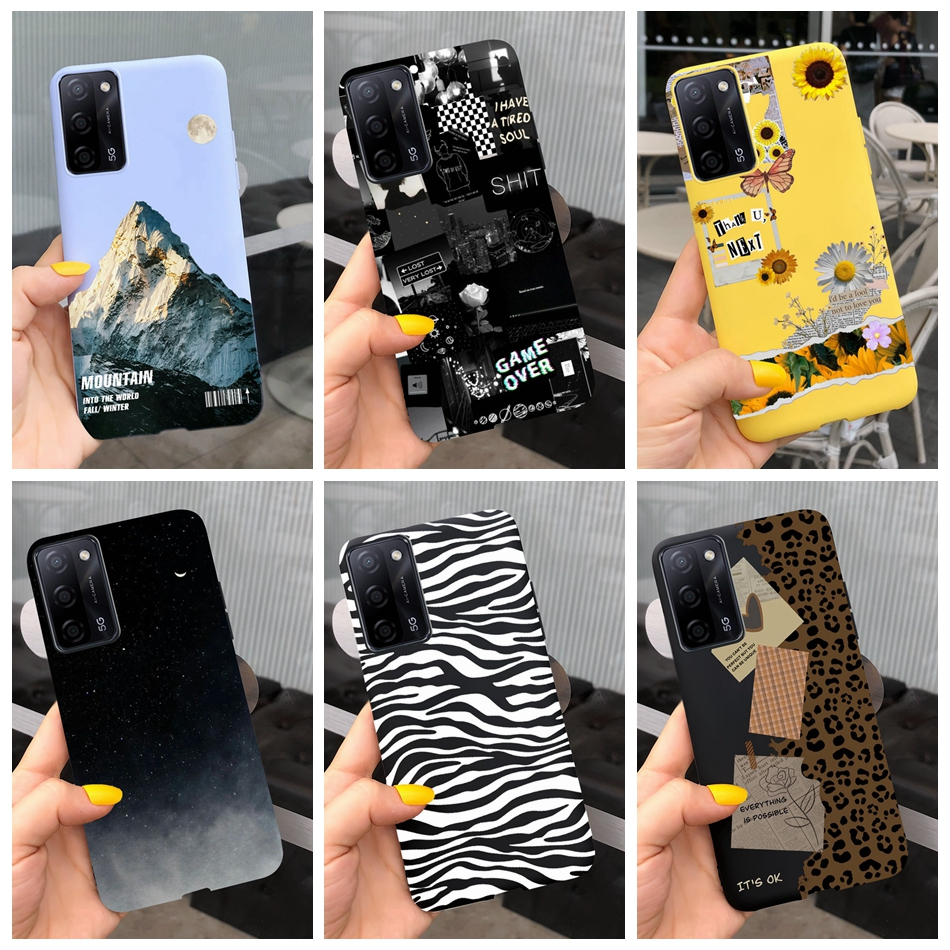 OPPO A55 5G A55s A56 A 55 4G CPH2325 Fashion Painted Jelly Soft ...