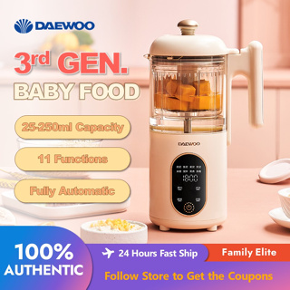 DAEWOO Mini Food Blender Baby Food Supplement Machine 24H