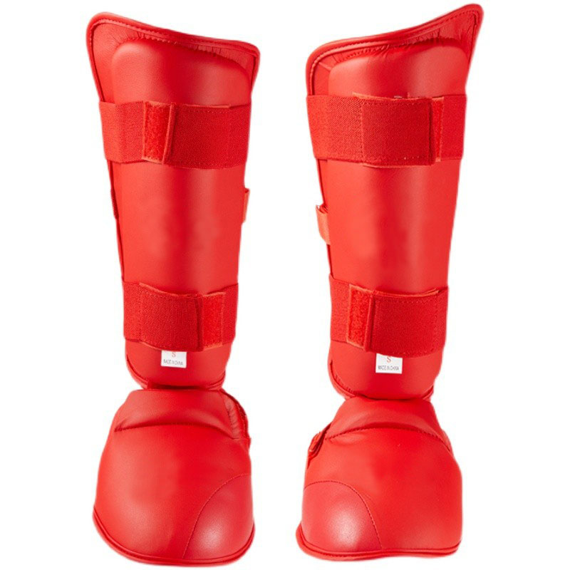 Karate Taekwondo Shin Guard Shank Foot Protector Sports Adults Kids ...