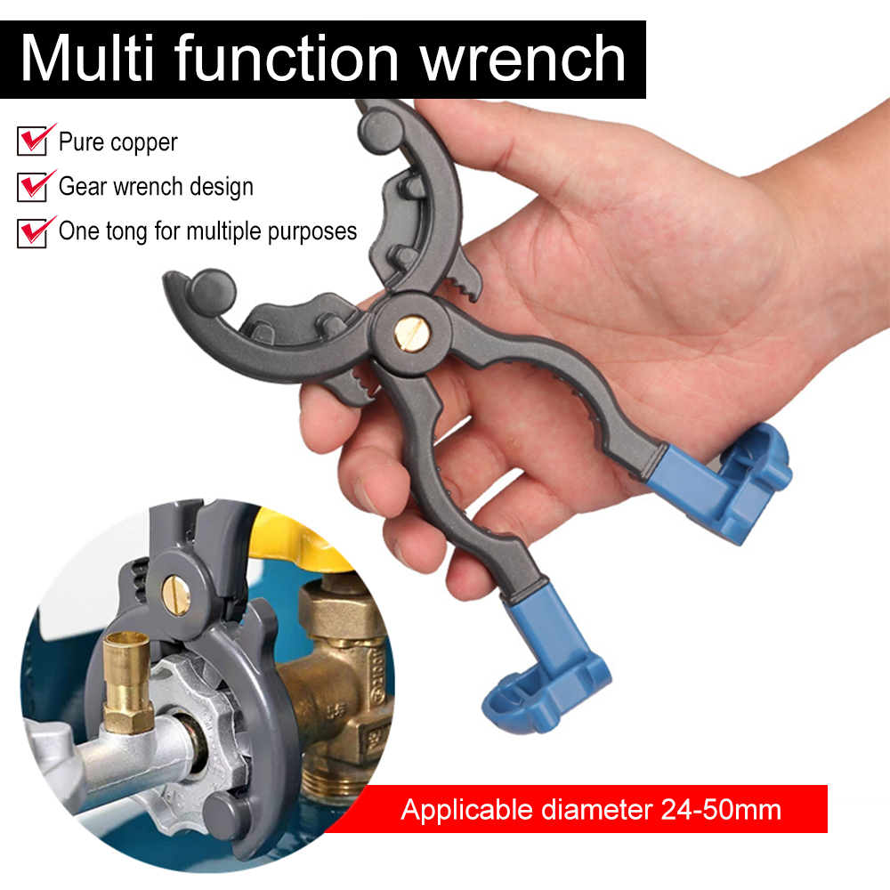 3 in 1 Multifunctional Gas Valve Wrench Gas Tank Pressure Reducing