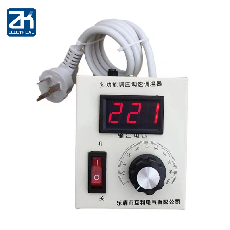 Voltage regulator 4000W 220V high-power thyristor governor Fan dimming ...