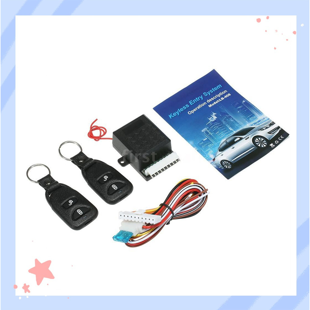 12V Universal Car Auto Remote Central Kit Door Lock Locking Vehicle ...