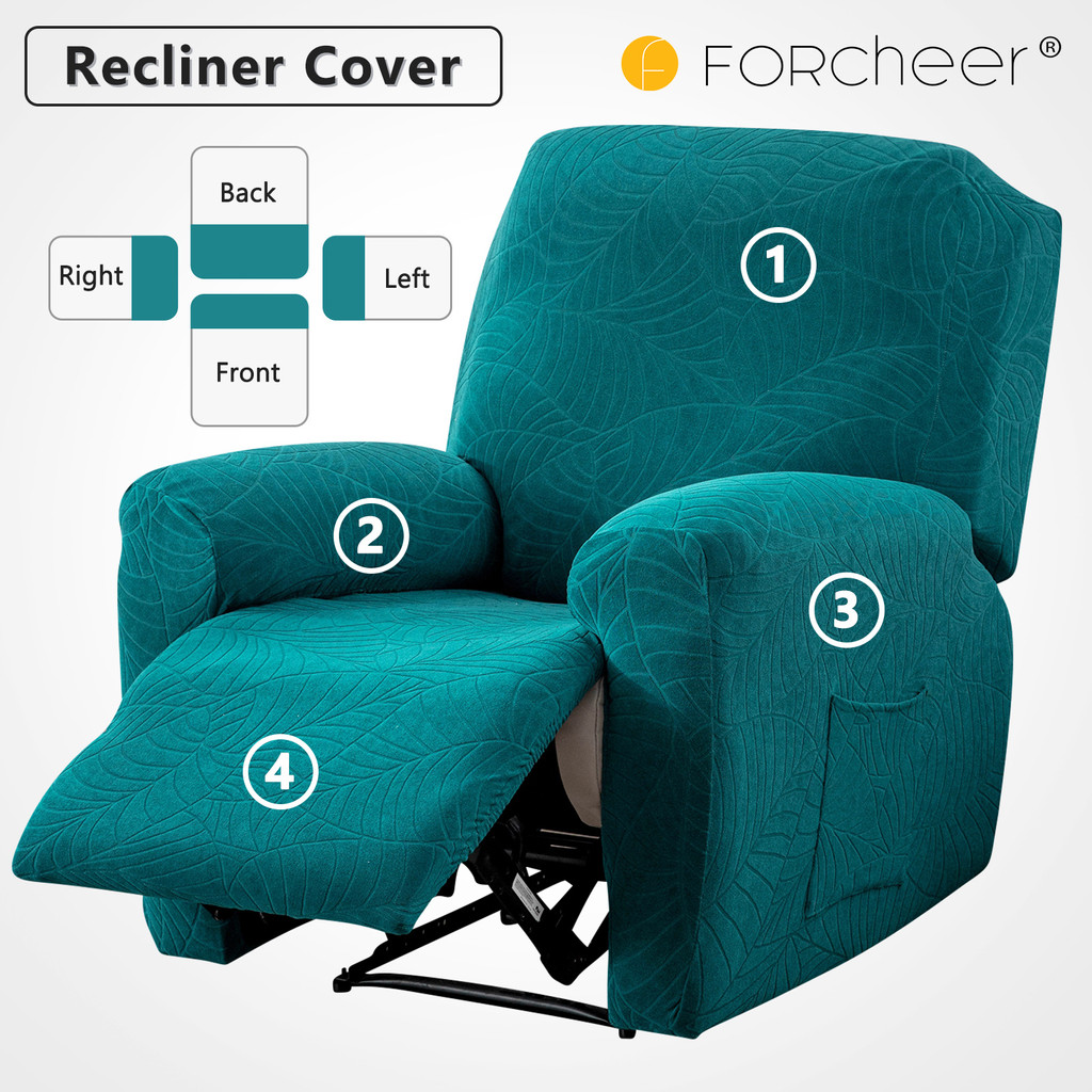 Recliner Slipcovers Recliner Chair Arm Covers Forcheer 1-Seater