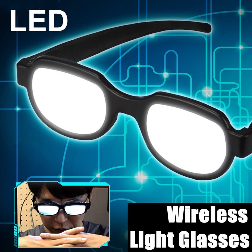 Anime Detective Conan Anti-break LED Light Luminous Cosplay Eyewear ...