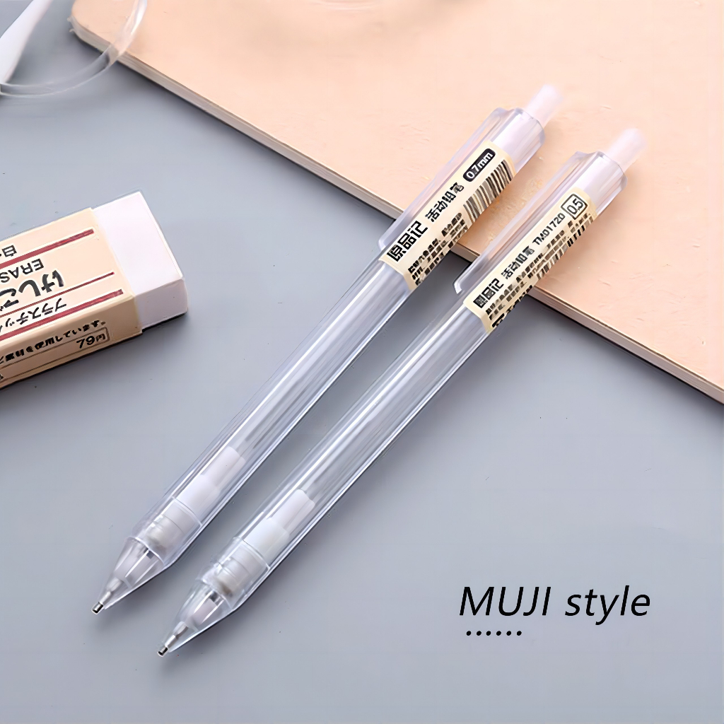 Pencil WJ210 Muji Style Mechanical Pencil Hexagonal Pen Holder 0.5/0