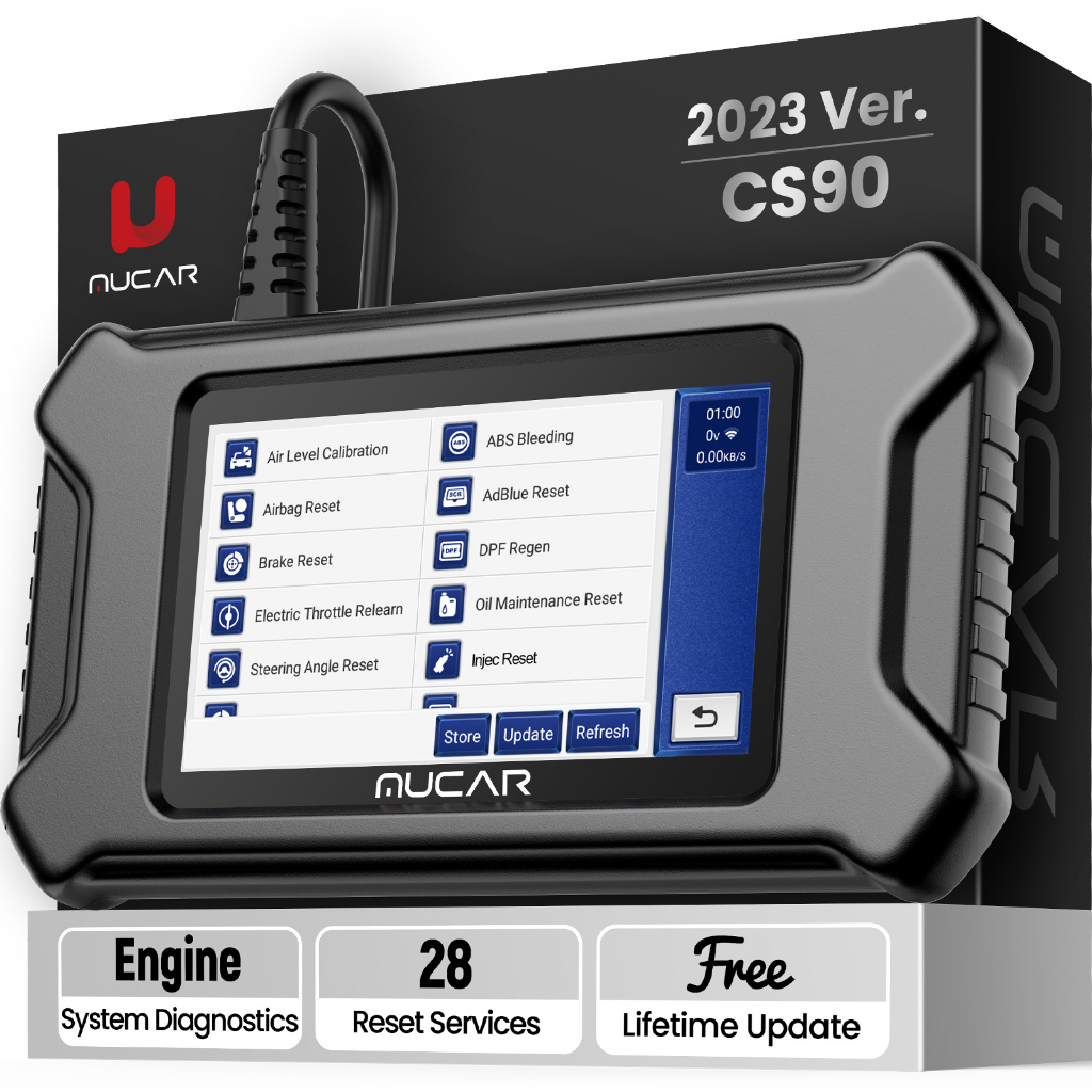 MUCAR CS4/CS6/CS90/CS99 Car Diagnostic Tools Obd2 Code Reader System ...