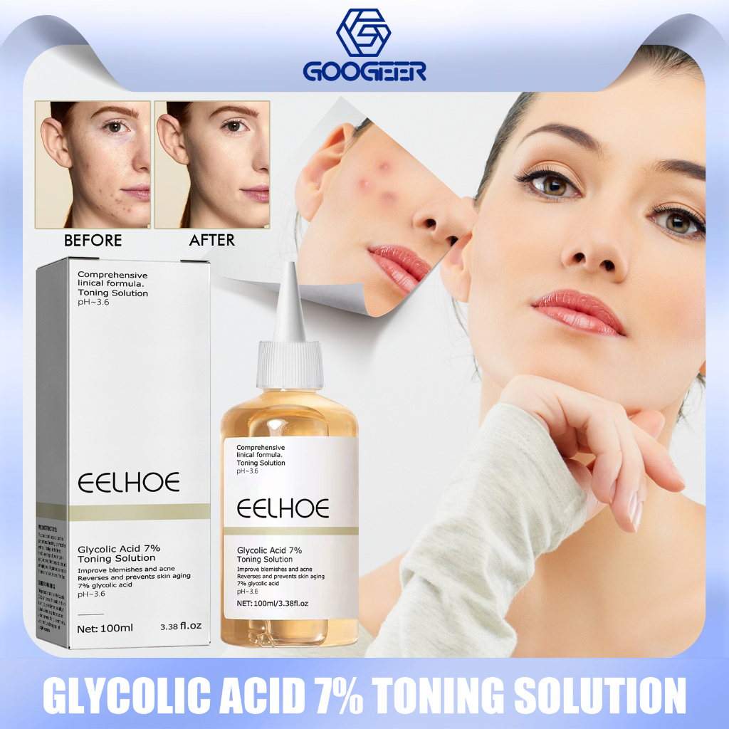 EELHOE Moisturizing Whitening Glycolic Acid Shrink Pores Acne Pimple