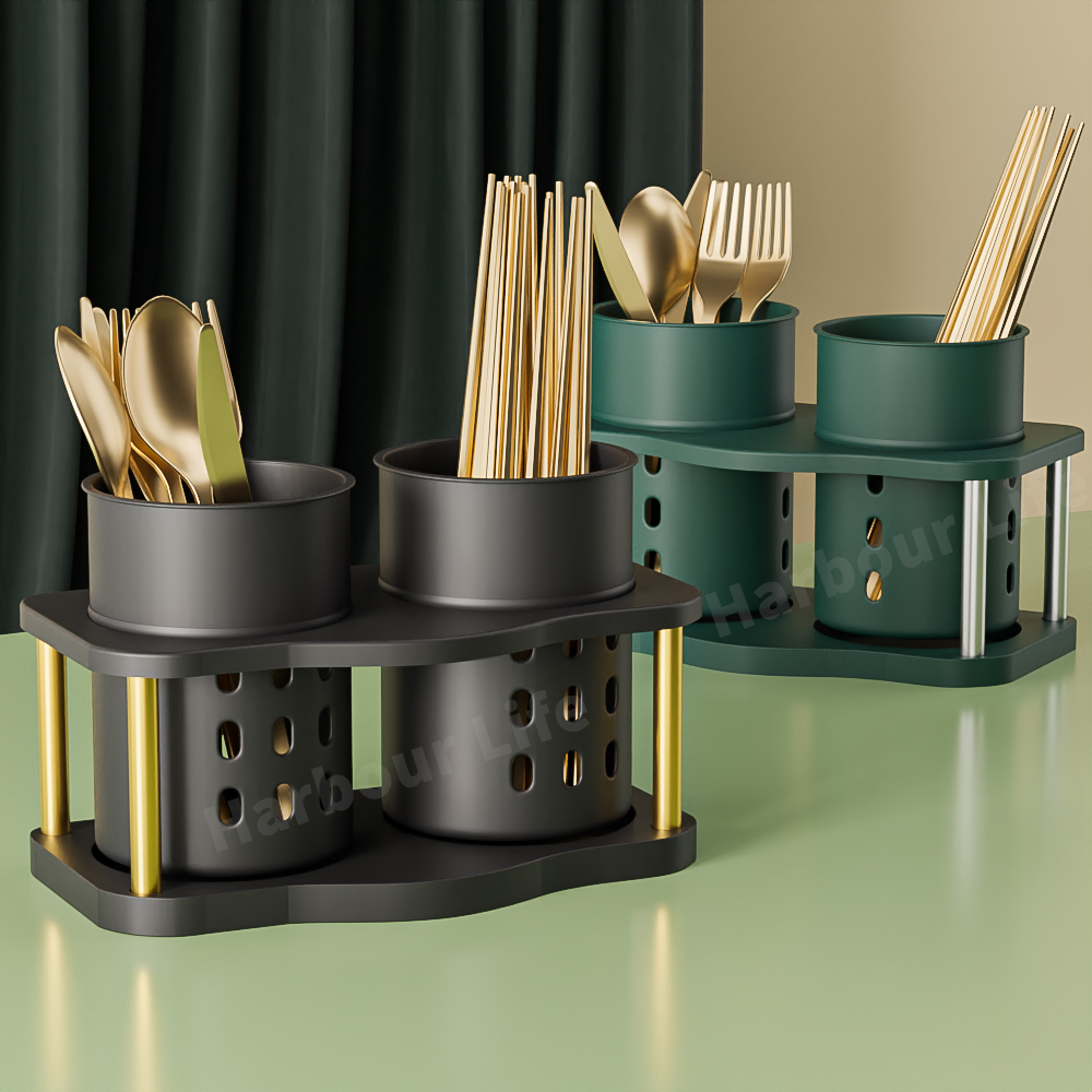 Wall Mounted Fork and Spoon Holder Chopsticks Holder Cutlery Holder