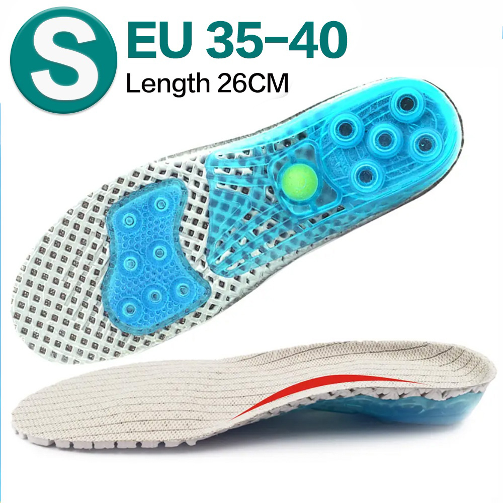 Insoles Spring Shoes For Plantar Fasciitis EVA Gel Spring Silicone
