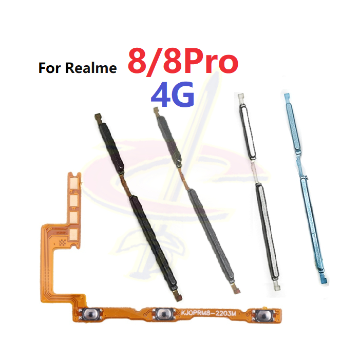 On off Power volume button flex for Realme 8 Pro 4G | Shopee Philippines