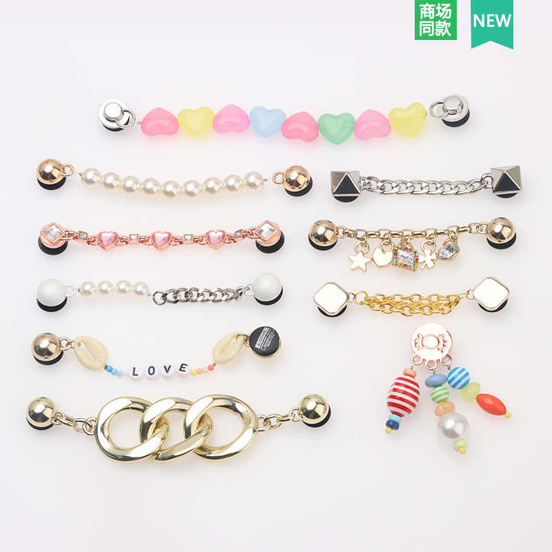 2023NEWMetal/ Crocs Jibbitz Charms /Slippers( high quality )/ jibbitz