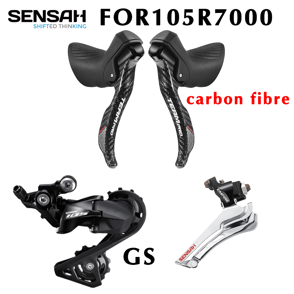 Sensah Team Pro 2X11 Speed 105 R7000 Road Bike Set Shift