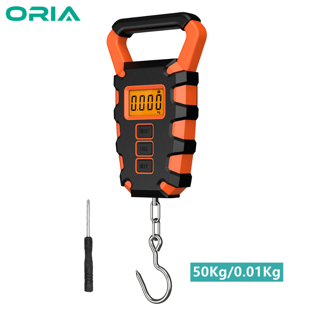 ORIA Highprecision 50KG Portable Digital Weighing Scale Shopee