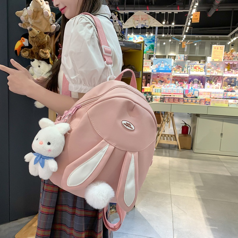 Fashion Kawaii Small Backpacks New Cute Rabbit Small Backpack Girl - Main Image