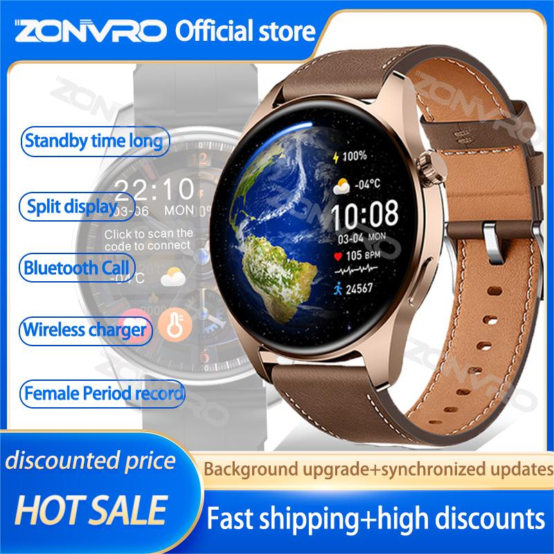 New HK4 HERO Smart Watch Men s LTPO Amplitude 2.5D 1.5 inch Compass Screen NFC Bluetooth GPS Call Tracking Smart Watch Shopee Philippines