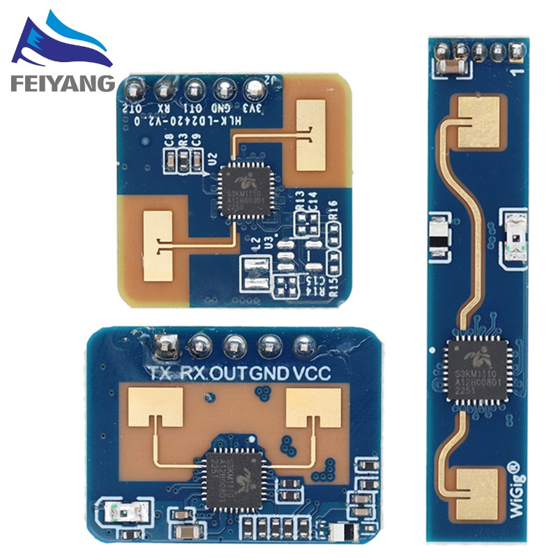 Hi-Link New HLK-LD2410 5V Mini High Sensitivity 24GHz Human Presence ...
