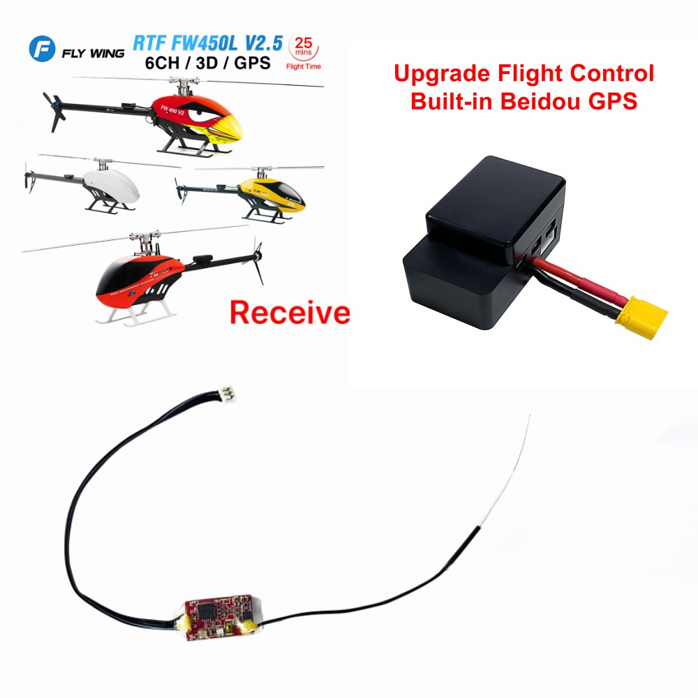 Original FLYWING FW200 Receiver RC Helicopter Parts Factory | Shopee ...