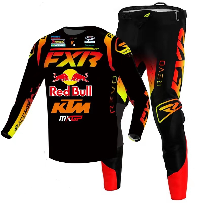 2023 FXR Motocross gear set KTM/Red Bull Off Road Jersey And Pant Dirt