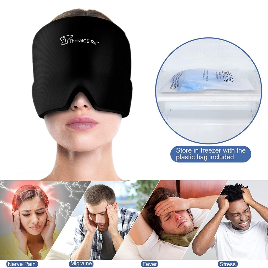 Warm Cold Therapy Gel Headache Migraine Relief Cap For Chemotherapy