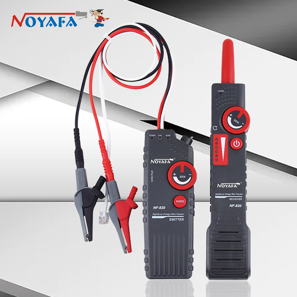 Noyafa NF-820 Underground Wire Locator RJ45 RJ11 Anti-Interference High ...