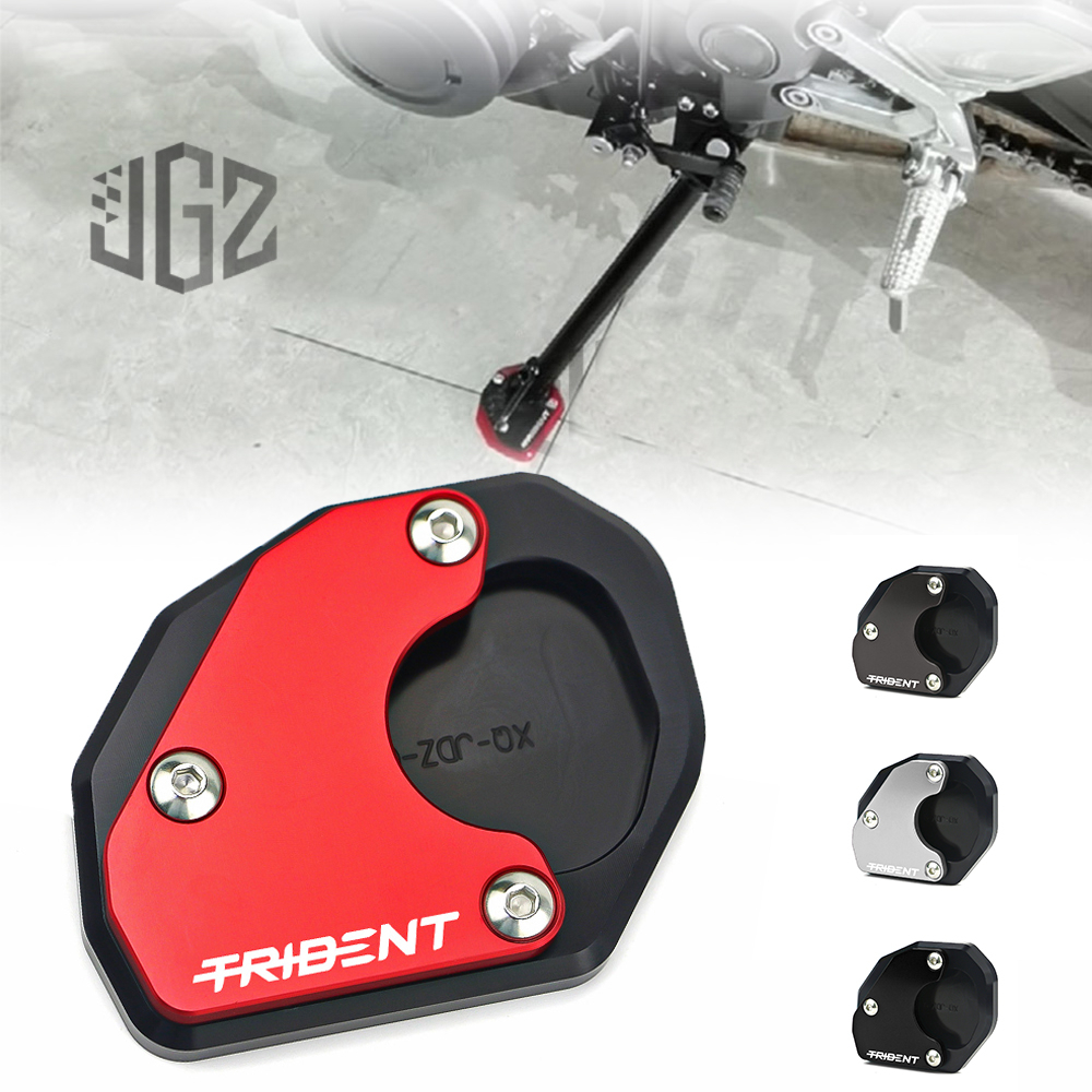 For Triumph Trident 660 2021 TRIDENT660 Motorcycle Kickstand Enlarger